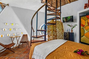 Villa, 2 Double Beds, Pool Access, Garden View (Villas Bambu)
