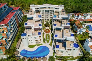 Exterior - Bright Coastal Apartment With Pool, Balcony & Beach Access Close by (Nuevo Nayarit)