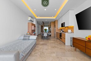 Condo, 1 Double Bed with Sofa bed, Balcony, Ocean View (Naarena 402) | 1 bedroom, individually decorated, individually furnished - Naarena 402 (Bucerías)
