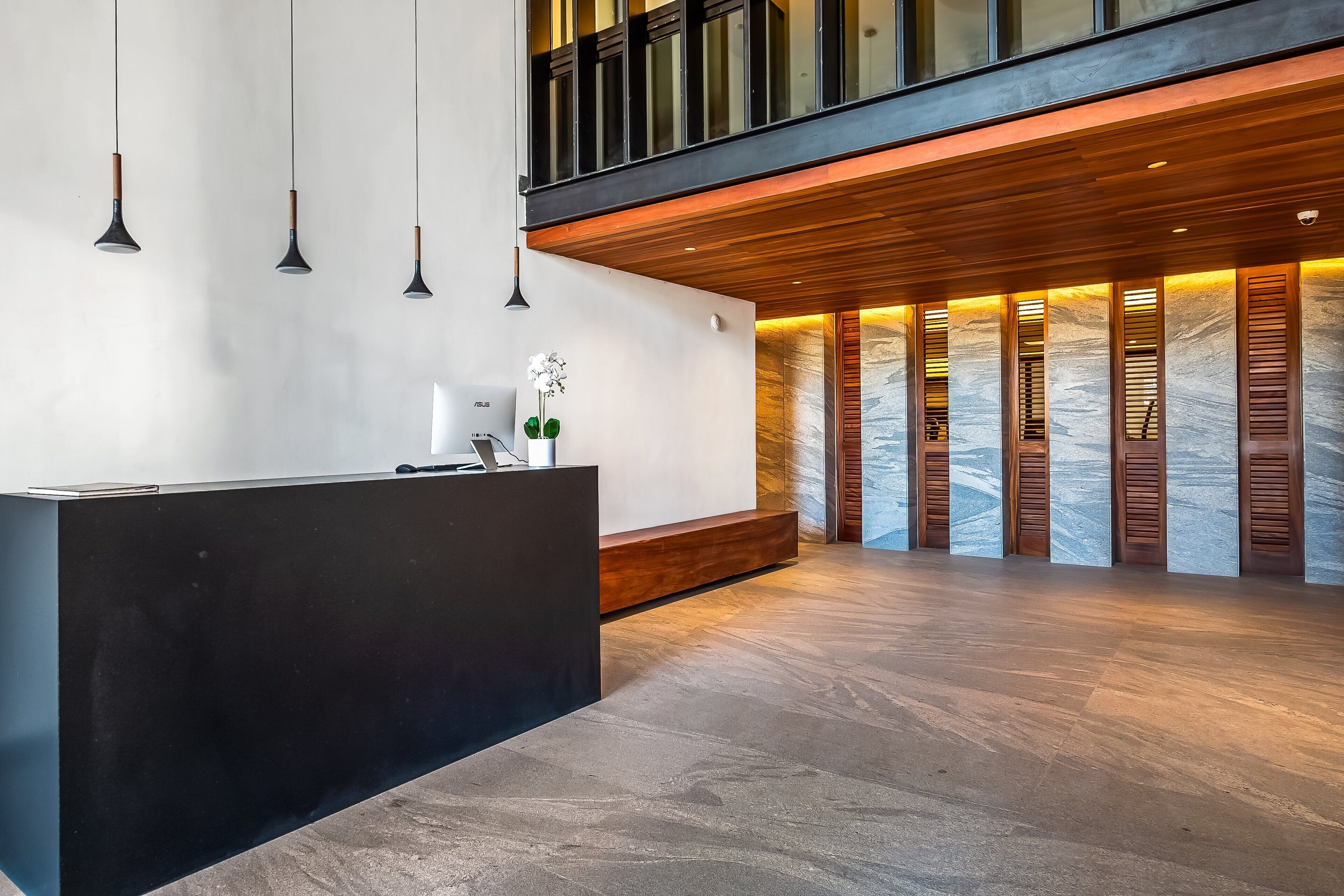 Estudio, 1 cama King size, balcón, vista al océano (Madero 320 - 310) | Lobby