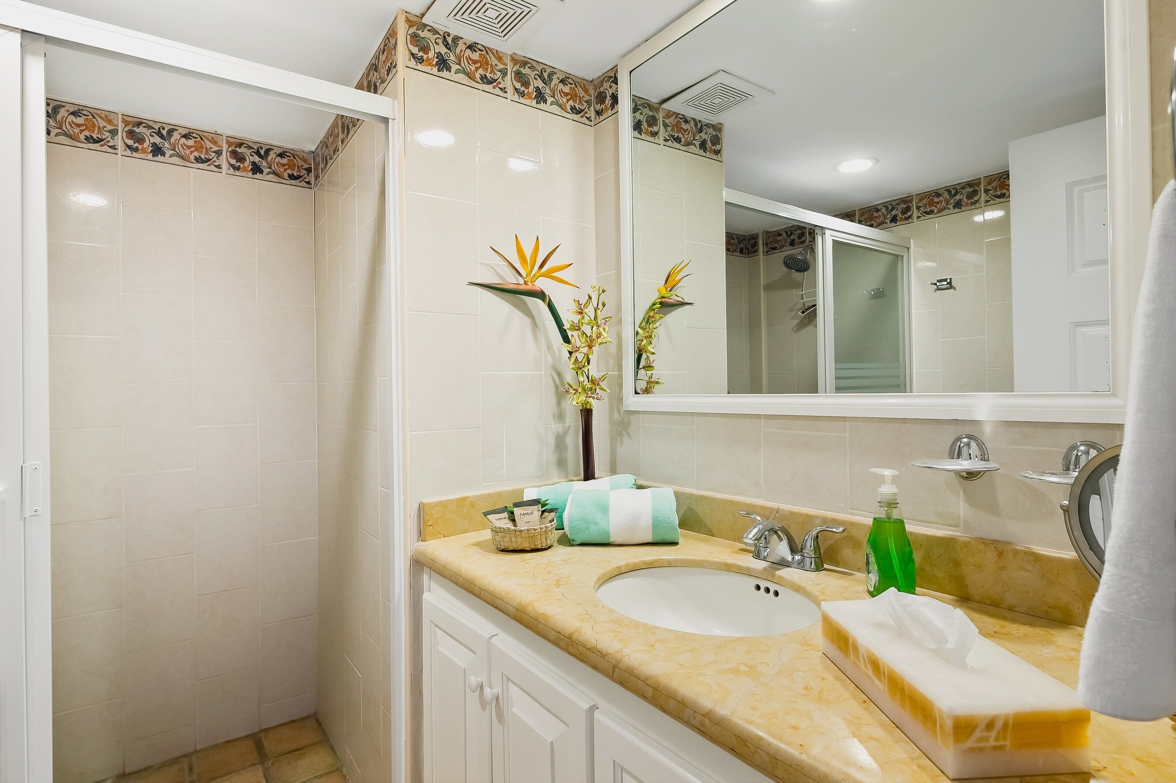Apartment, Multiple Beds, Pool Access, Ocean View (El Anclote Beach Villa # 5103) | Bathroom | Towels