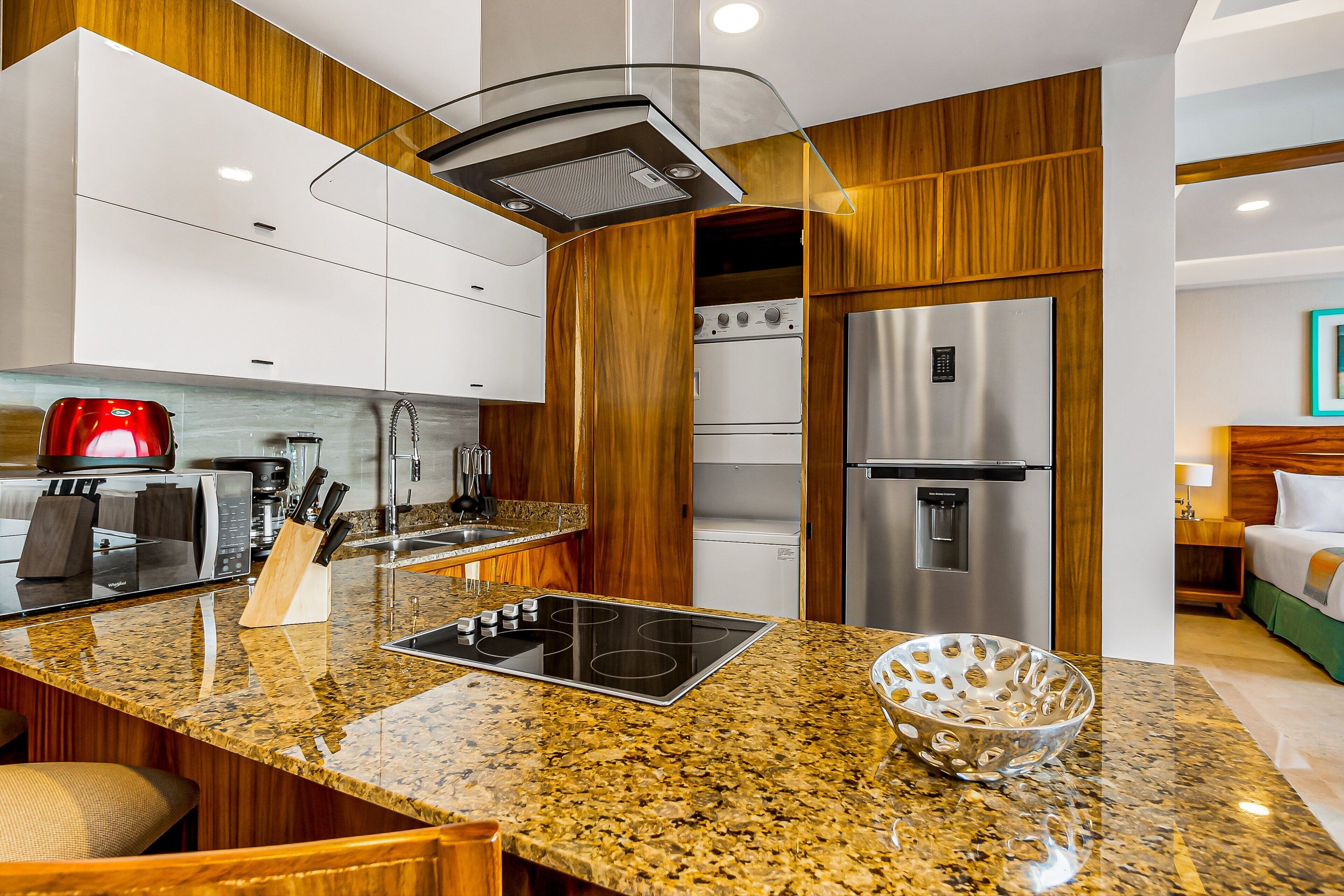 Departamento, 1 cama King size, balcón, vista al océano (Blue Horizon 202 at Residences) | Cocina privada