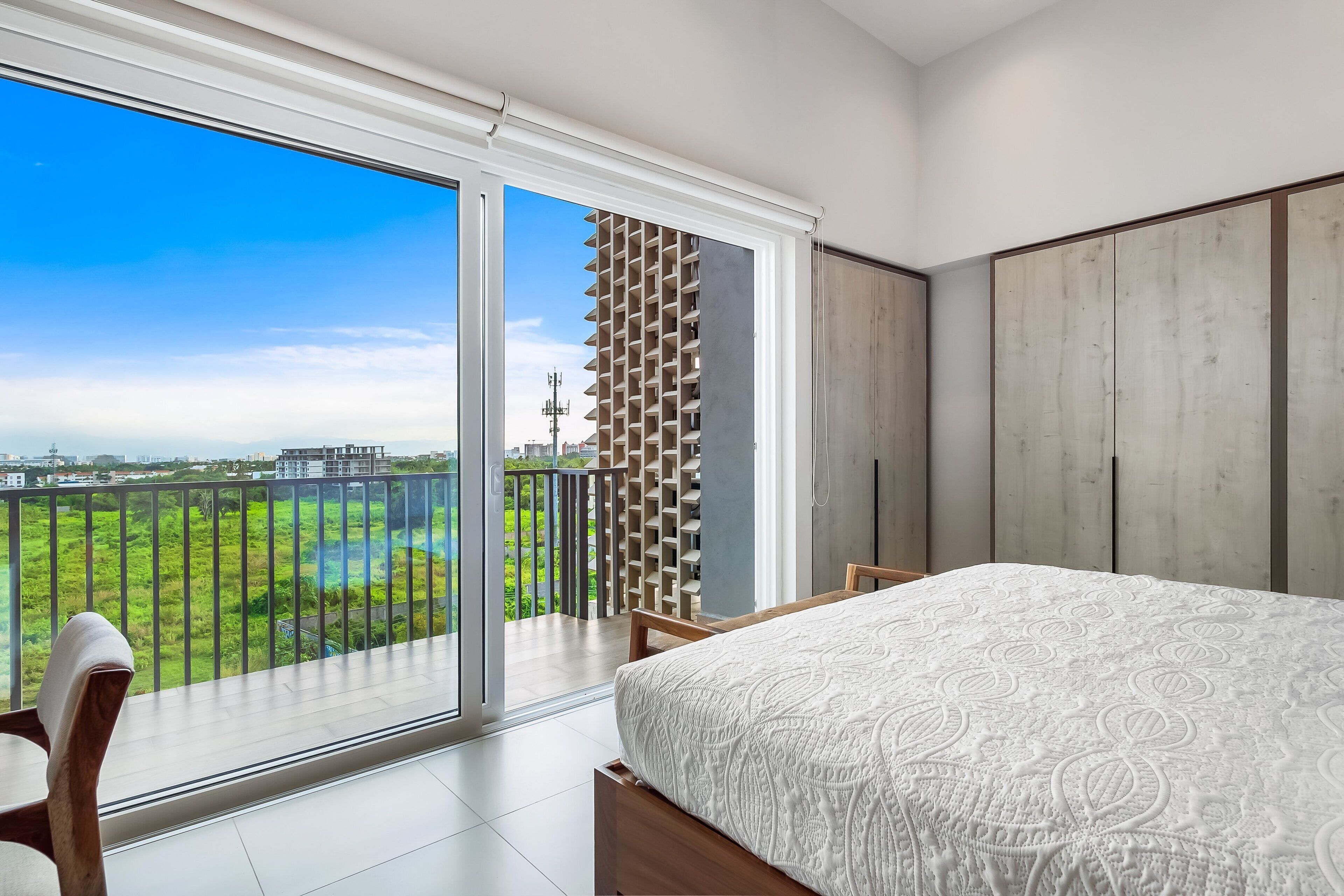 Daire, Birden Çok Yatak, Balkon, Havuz Manzaralı (Punto Novo #604B)