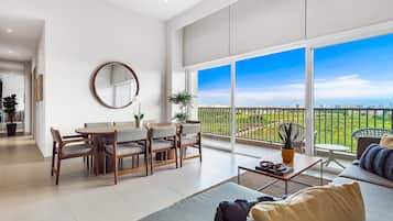 Condo, Multiple Beds, Balcony, Pool View (Punto Novo #604B) | Living area