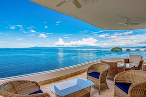 Lägenhet - flera sängar - tillgång till pool - havsutsikt (Blue Horizon 603 at Residences) | Terrass/Patio