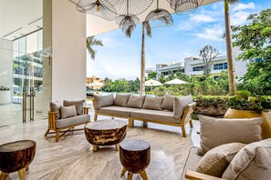 Appartamento, 1 letto king, balcone, vista giardino (Woven Memories at Marítima Golf 3D) | Terrazza/patio