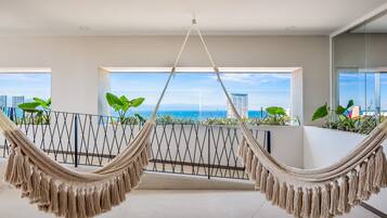 Condo, 1 King Bed with Sofa bed, Balcony, Pool View (DUVA, Unit 105) | Interior