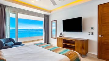 Apartamento, 1 cama King, acesso à piscina, vista para o oceano (Blue Horizon 302 at Residences) | 1 quarto, individualmente decorados, individualmente mobiliados
