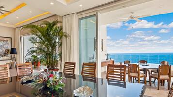Condo, Multiple Beds, Pool Access, Ocean View (Blue Horizon 1201 PH at Residences) | Outdoor dining