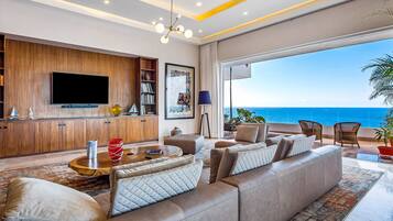 Condo, Multiple Beds, Pool Access, Ocean View (Blue Horizon 1201 PH at Residences) | Living area