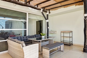 Condo, Multiple Beds, Pool Access, Beach View (Nitta Condo # 503 Penthouse) | Outdoor dining - Luxurious Retreat With a Scenic Terrace Pool & Modern Kitchen (Nuevo Nayarit)