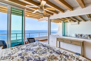 Apartment, 1 King Bed with Sofa bed, Pool Access, Ocean View (Torre Malibu, PH #902) | 1 bedroom, individually decorated, individually furnished, bed sheets - Stylish Coastal Condo With Pool, Private Balcony & Stunning Ocean Views (Puerto Vallarta)