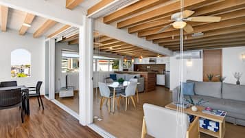 Apartment, 1 Katil Raja (King) dengan Katil Sofa, Pool Access, Ocean View (Torre Malibu, PH #902) | Ruang tamu