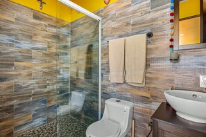 Studio, 1 Queen Bed, Balcony, Ocean View (Gardenias Studio) | Bathroom - Gardenias Studio Studio in Puerto Vallarta With Panoramic Views (Puerto Vallarta)