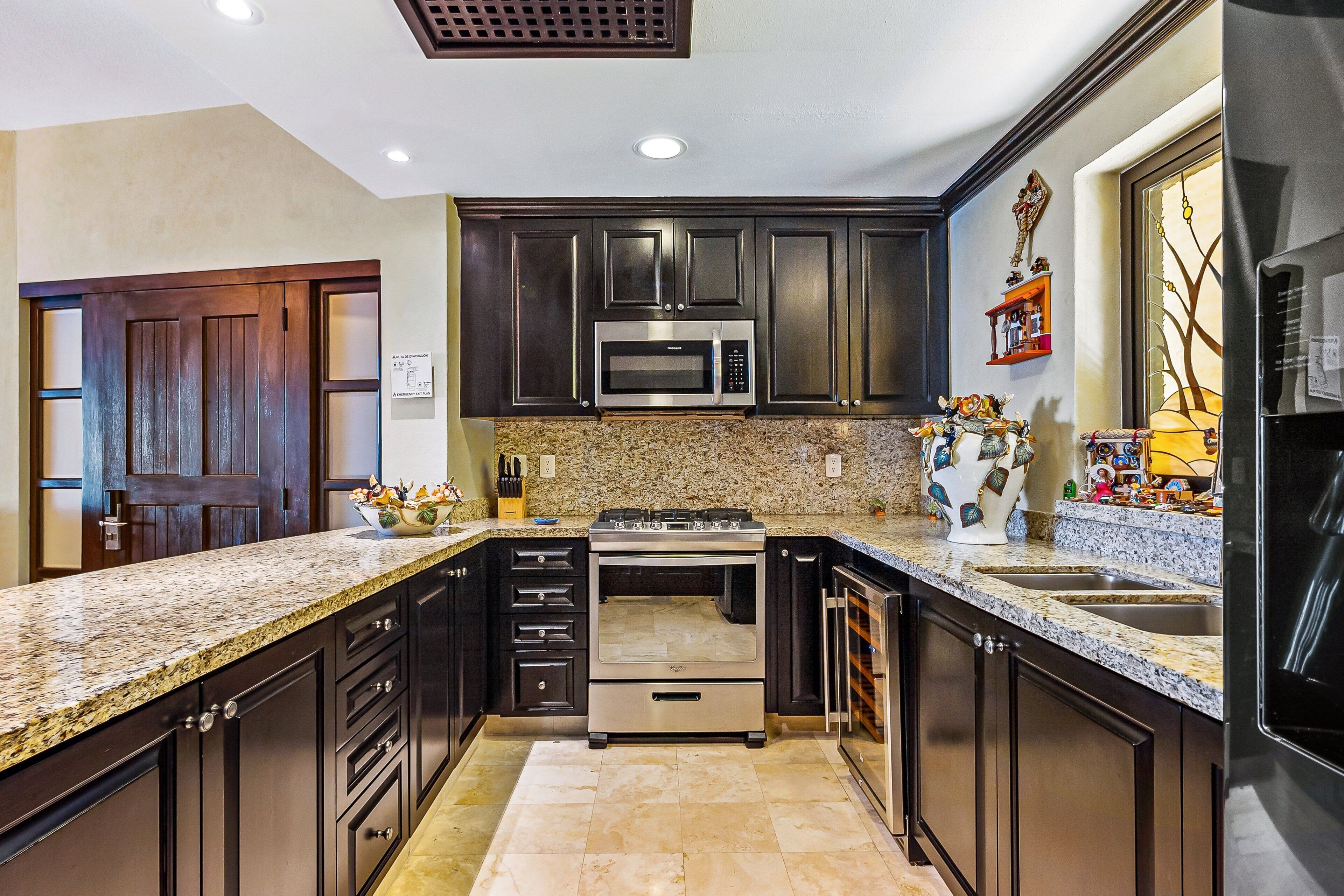 Condo, Multiple Beds, Pool Access, Ocean View (Garza Blanca Preserve Resort 2101 A/B) | Private kitchen