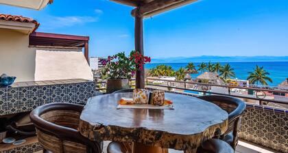 Oceanfront Condo With Pool, Balcony, Amazing Views, Washer/dryer, & Partial AC