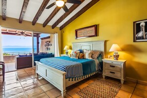 Condo, Multiple Beds, Pool Access, Ocean View (Casa Petosa - El Anclote) | 2 bedrooms, individually decorated, individually furnished, bed sheets - Oceanfront Condo With Pool, Balcony, Amazing Views, Washer/dryer, & Partial AC (Punta de Mita)