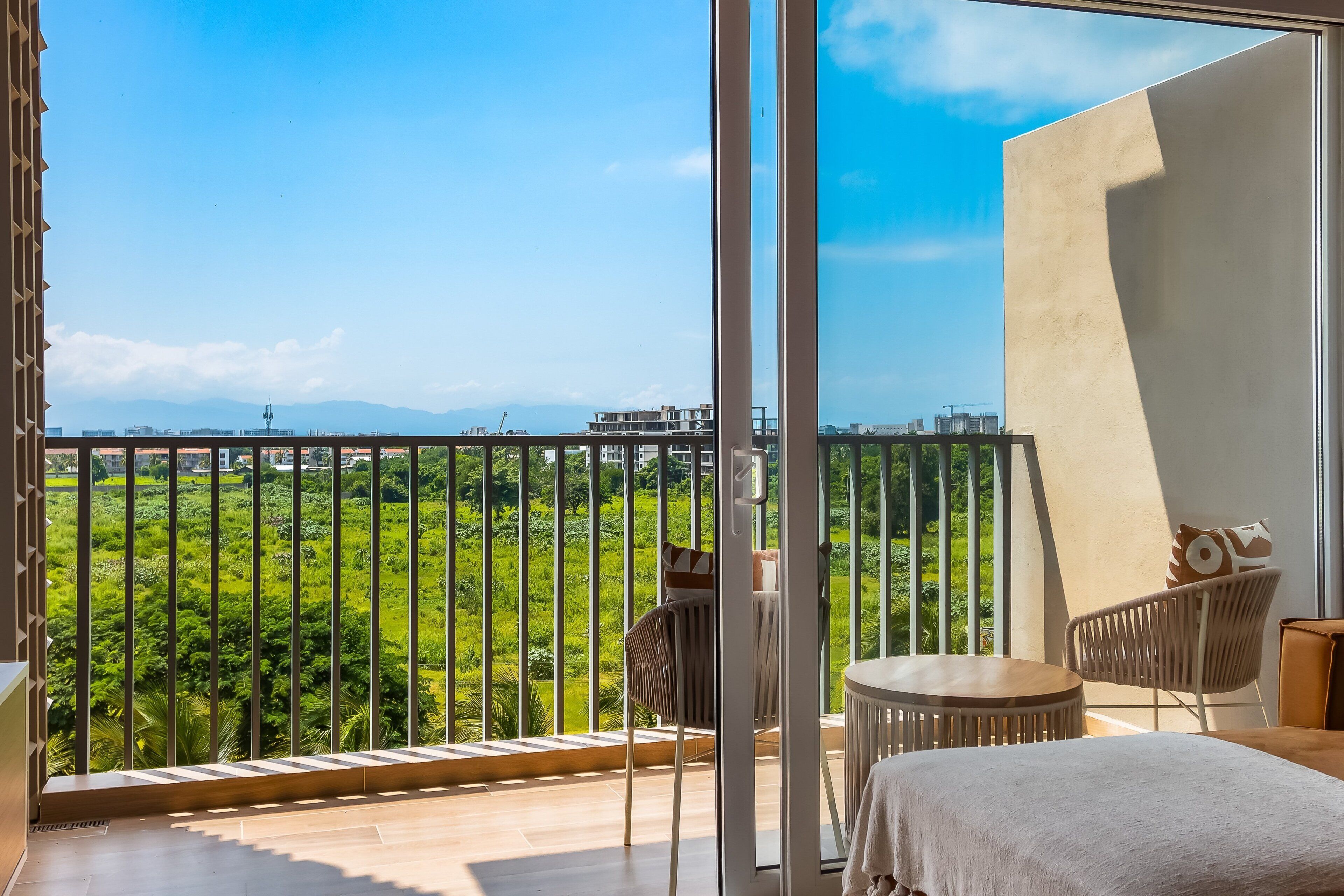 Lejlighed - 1 kingsize-seng med sovesofa - adgang til pool - udsigt til pool (Punto Novo 504) | Interiør