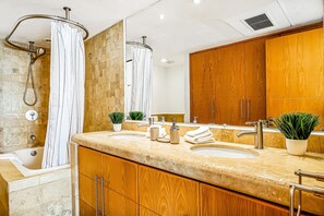 Condo, Multiple Beds, Balcony, Pool View (Nitta Condo # 105) | Bathroom | Towels - Spacious Condo With Near the Beach With Resort-style Pool, Inviting Balcony (Nuevo Nayarit)