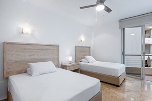 Condo, Multiple Beds, Pool Access, Ocean View (Nitta Condo # 103) | 2 bedrooms, individually decorated, individually furnished, bed sheets - Nitta Condo # 103 Stylish Condo Near the Beach With Ocean Views, On-site Pool (Nuevo Nayarit)