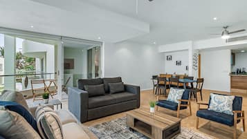 Condo, Multiple Beds, Pool Access, Ocean View (Nitta Condo # 103) | Living area