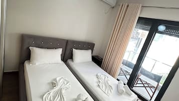 Familielejlighed - balkon - strandudsigt