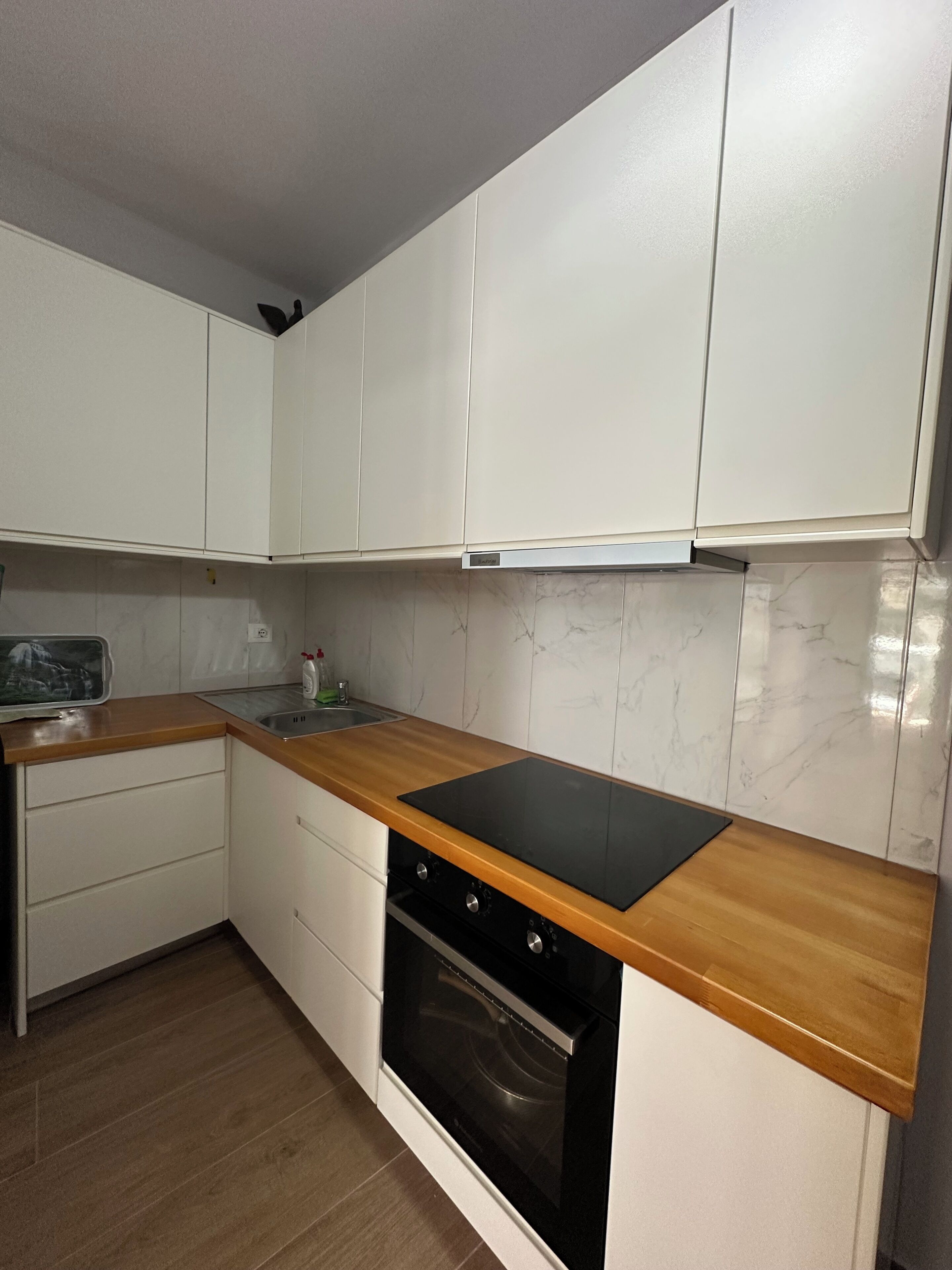 อพาร์ทเมนท์สำหรับครอบครัว, ระเบียง, วิวชายหาด | ครัวส่วนตัว