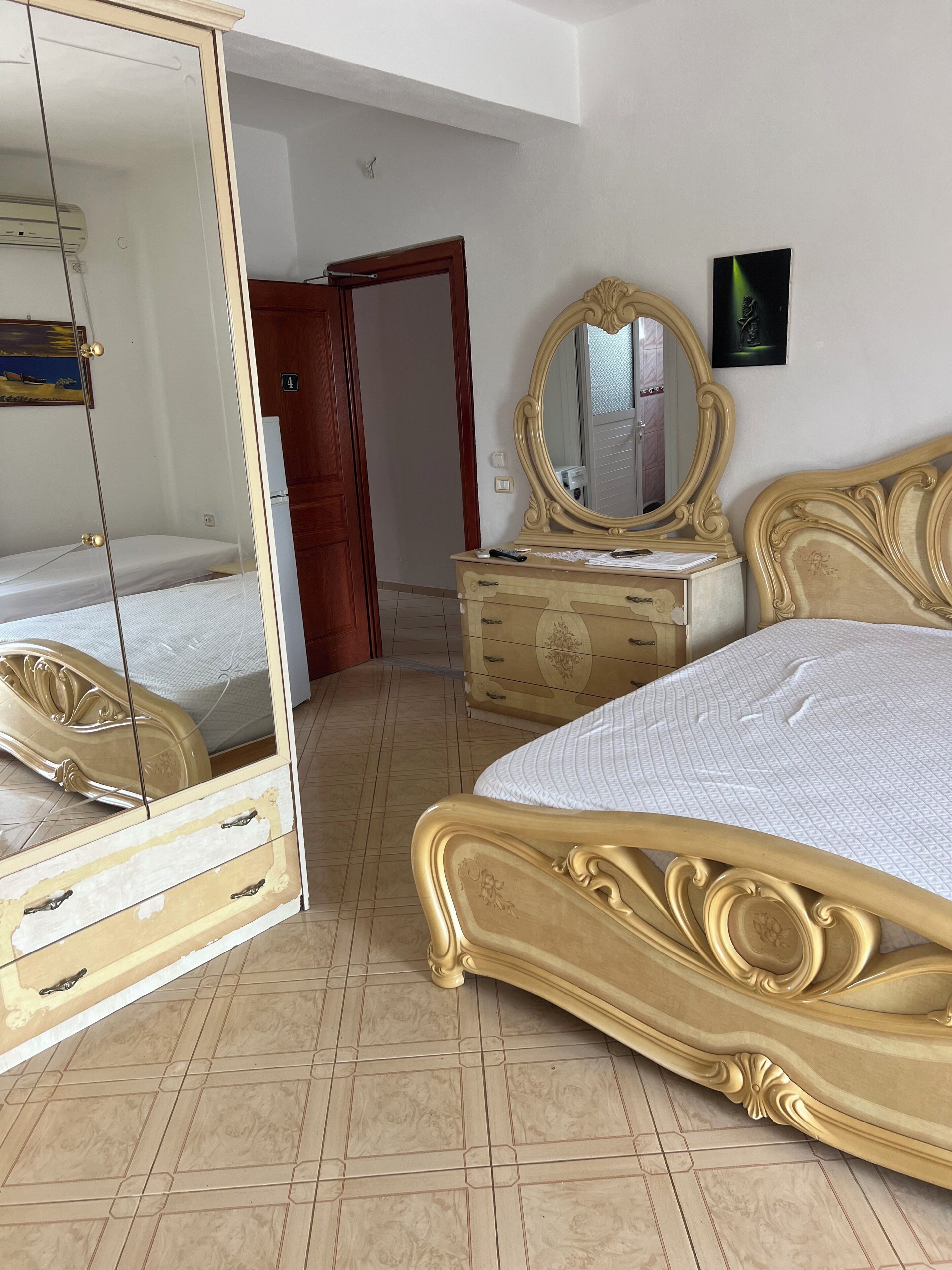 Estúdio luxo, sacada, vista para o mar