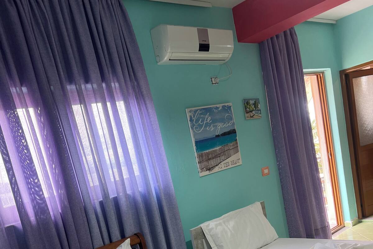 經典開放式客房, 露台, 部分海景