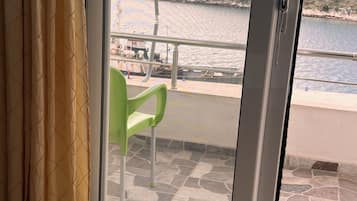 Panorama-lejlighed - balkon - strandudsigt | Udsigt fra balkon