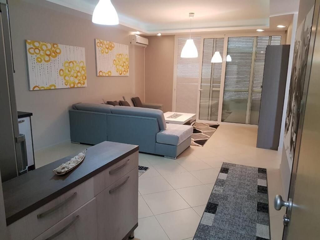 Appartamento familiare, balcone, vista spiaggia | Area soggiorno