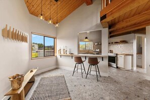 Fridge, microwave, oven, stovetop - Sea Ranch Golf-Front Home for 4, w Ocean Views! (Sea Ranch)