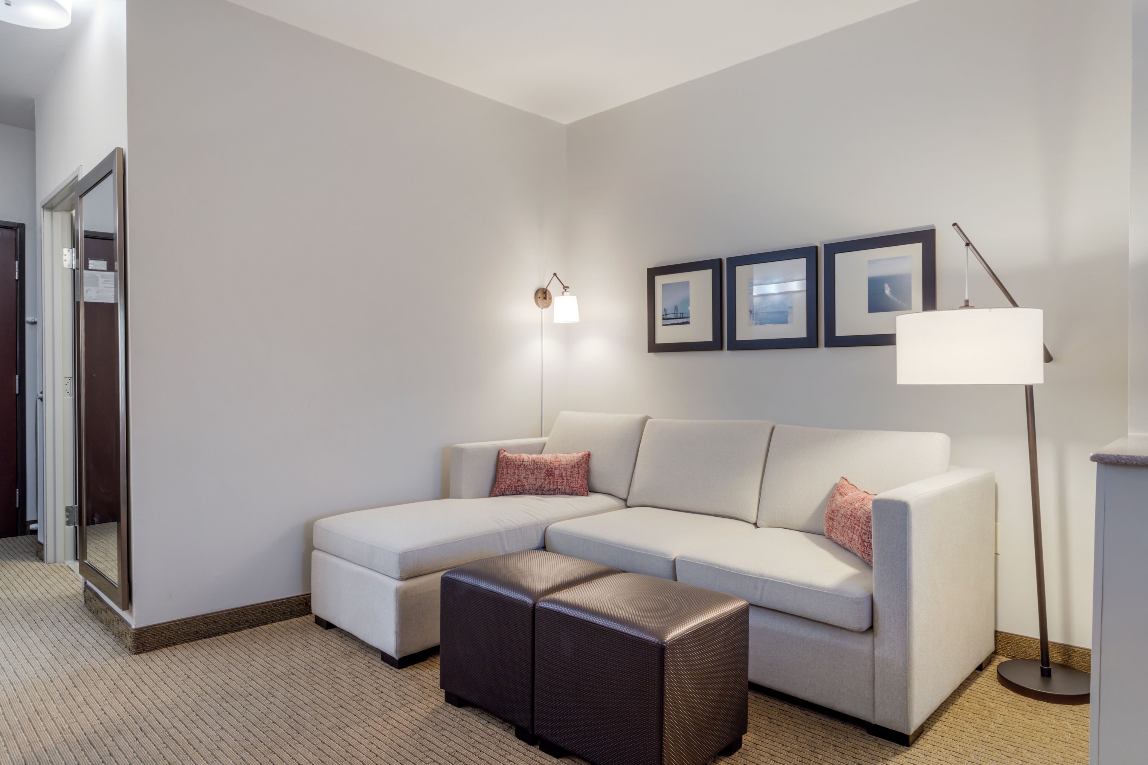 Standard Single Room, 1 King Bed with Sofa bed, Non Smoking | Living area