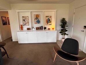 Interior - Spacious Mid-Century Modern Condo with Patio, Garage, and Resort-Style Amenities (Palm Springs)