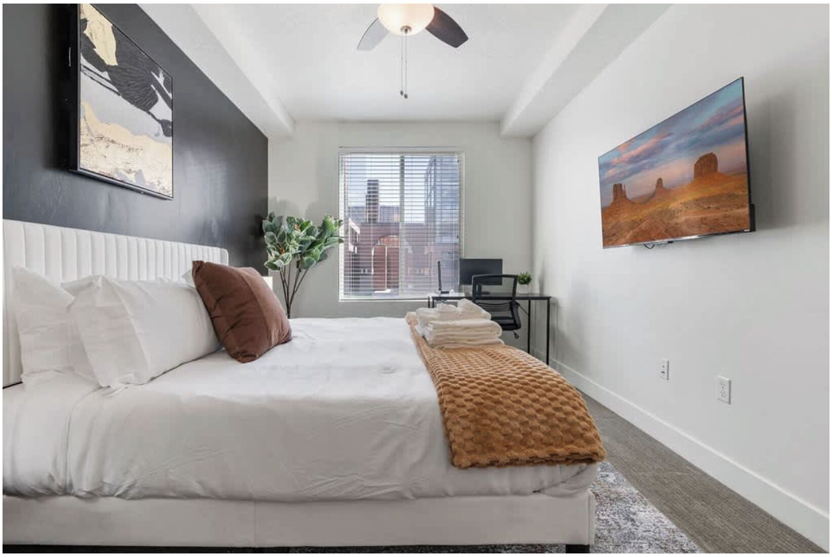 Apartemen, 1 Tempat Tidur King dengan tempat tidur Sofa, Bebas Asap Rokok, dapur kecil