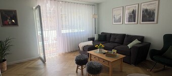 Stylish vacation apartment Mr. Stag with a fantastic view of the castle