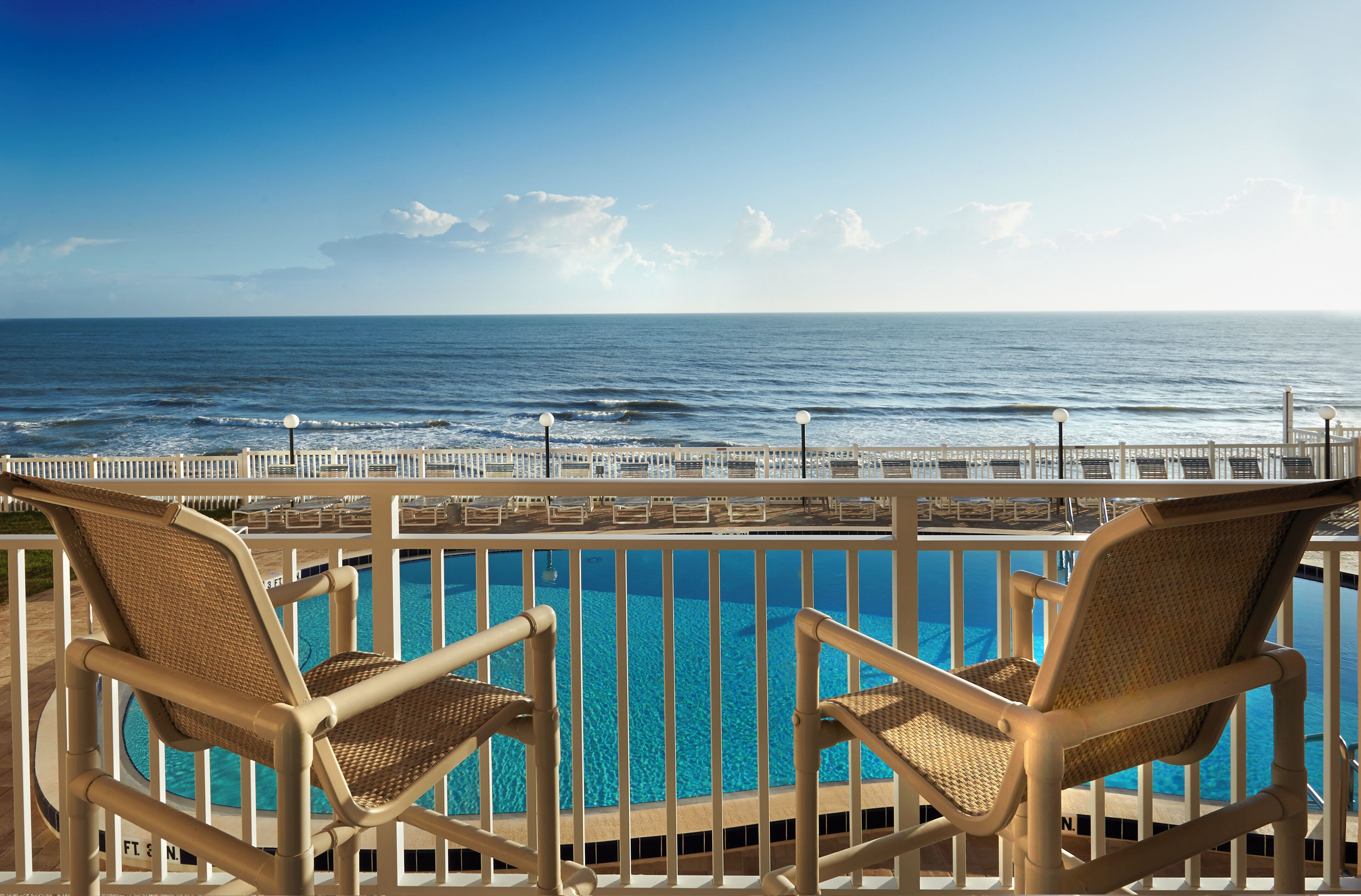 Direct Oceanfront Condo - Beach over Pool Views - Unit #222 | Balcony view