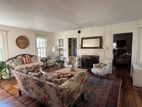 Historic Hudson Valley Farmhouse on 15 Private Acres with Pool