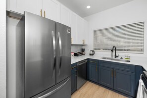 Appartement, meerdere bedden, niet-roken, patio | Privékeuken