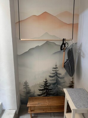 Interior - "Gams im Glück" – new penthouse apartment with mountain view (Hopferau)