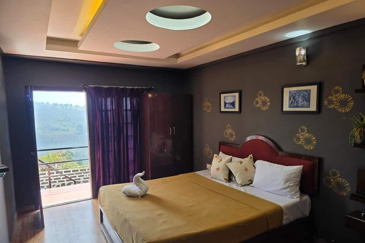 Häämatkasviitti, parveke, vuoristonäköala