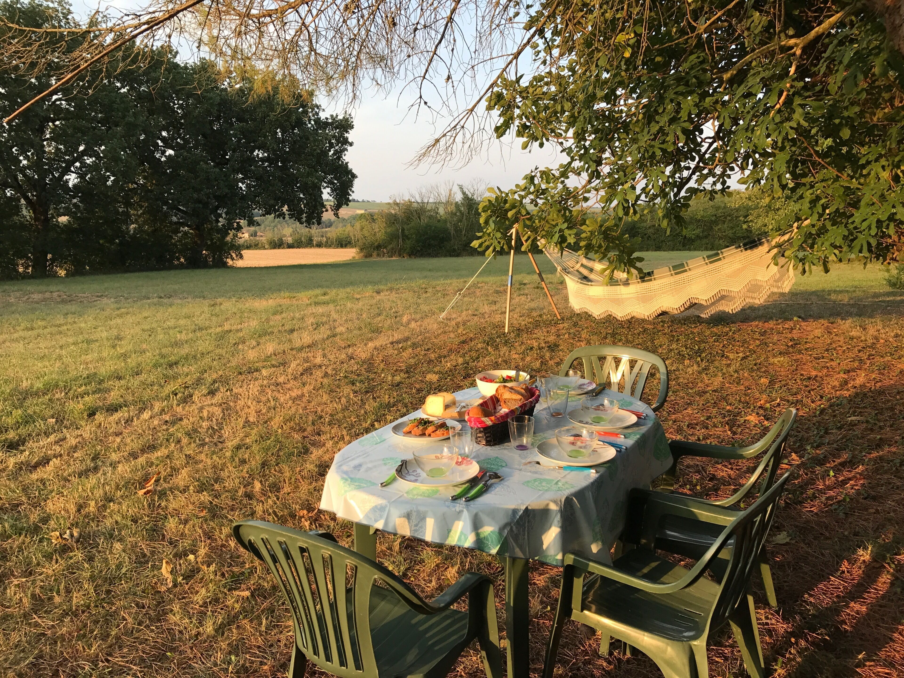 Speisen im Freien