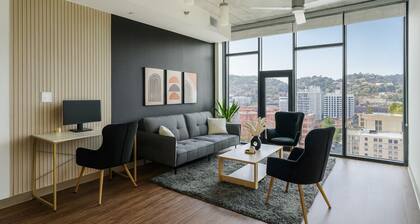 Sleek 2BR Apt | Pool + Easy Downtown Access 86
