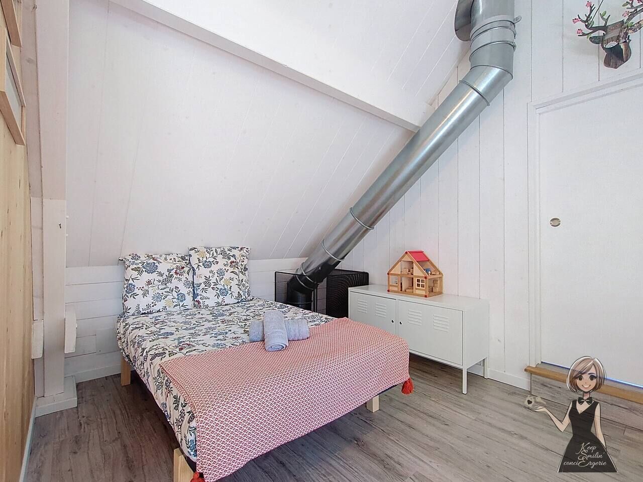 2 Schlafzimmer, Bügeleisen/Bügelbrett, Reisekinderbett, Bettwäsche