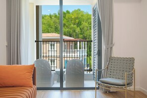 Standard Apartment, 1 Bedroom, Mountain View | Terrace/patio - Ignis Ocean Hillside Phu Quoc (Phu Quoc)