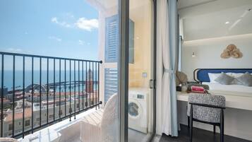 Superior-Apartment, 1 Schlafzimmer, Meerblick | Strand-/Meerblick