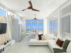 Deluxe House, Ocean View | Living area - EL AZAR (San Miguel del Puerto)