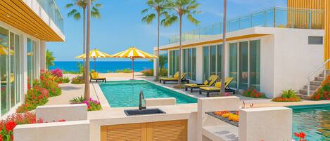 Deluxe House, Ocean View | Pool | 4 outdoor pools