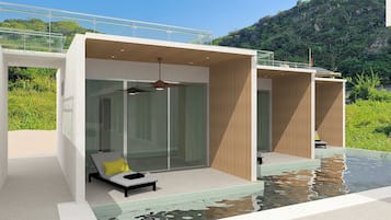 Villa Deluxe, alberca privada, vista al océano | Alberca | 4 albercas al aire libre