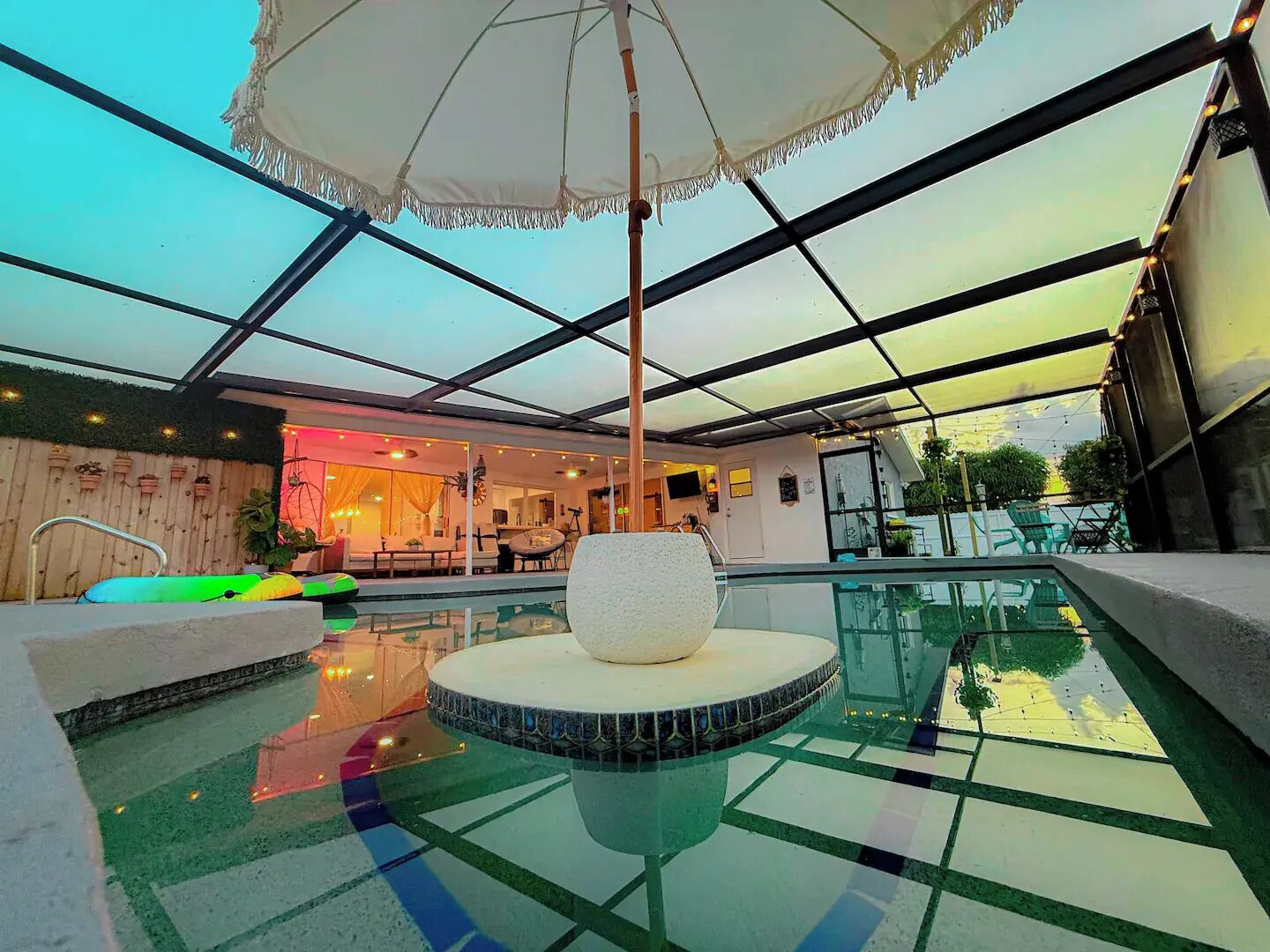 Outdoor pool